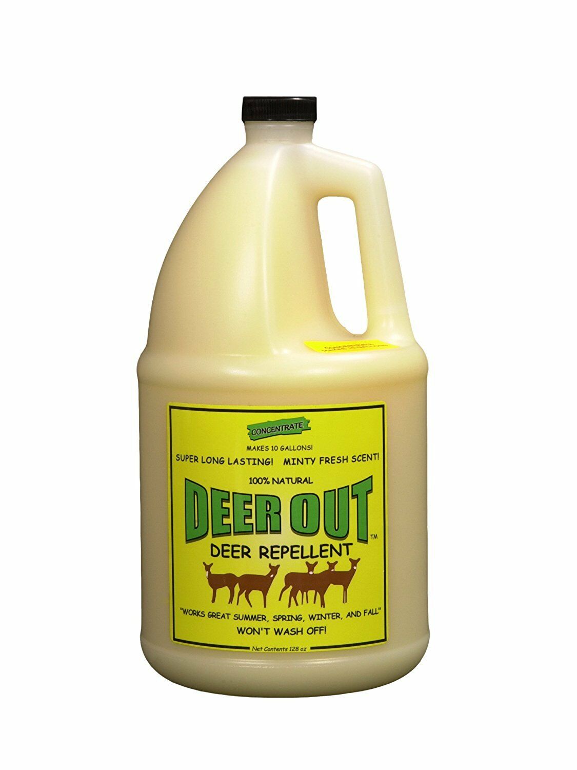 Deer Repellent :Deer Out 1 Gallon Concentrate Makes 10 Gallons